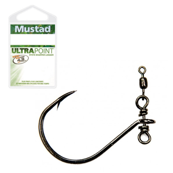 Mustad NTS548 NО-TWIST SHOT RIG WITH MINI SWIVEL