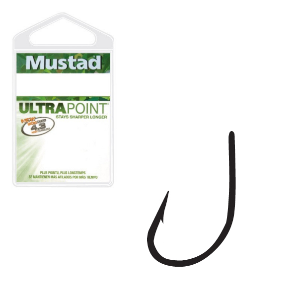 Mustad 60543NP-BN CARP XV CONTINENTAL STRONG BLACK NICKEL
