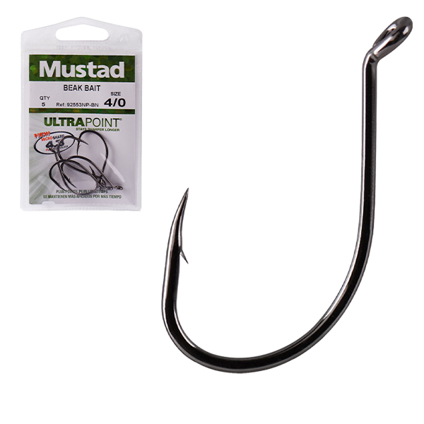 Mustad 92553NP-BN BEAK HOOKS