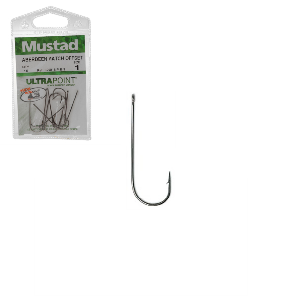 Mustad 32601NP-BN  ABERDEEN MATCH OFFSET