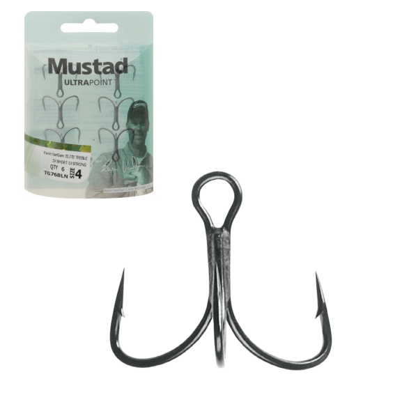 Mustad TG76NP-BN KEVIN VAN DAM ELITE TREBLE