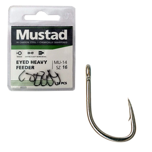Mustad MU14-60333NP-BN EYED HEAVY FEEDER
