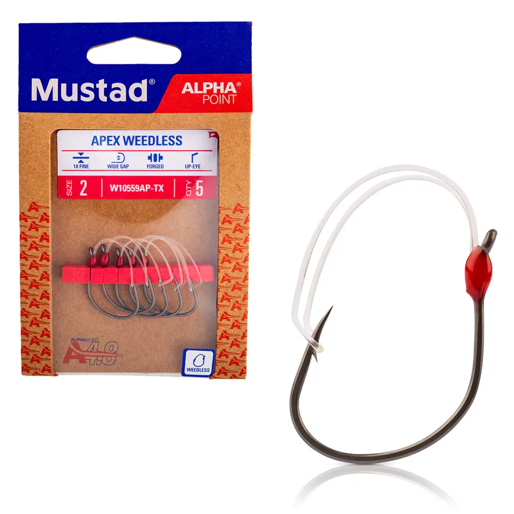 Mustad Apex Wide Weedless Dropshot