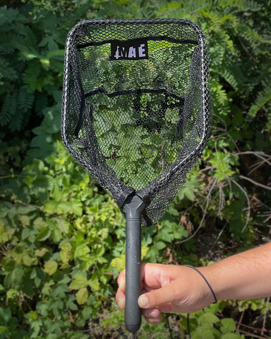 MATE MINI LANDING NET W/HANDLE 32X24CM