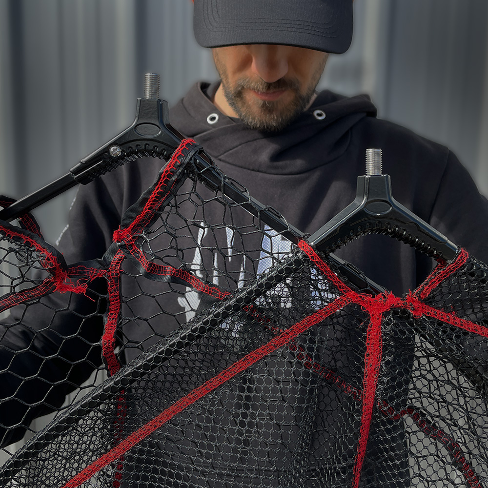 MATE LANDING NET HEAD XXL RUBBER MESH
