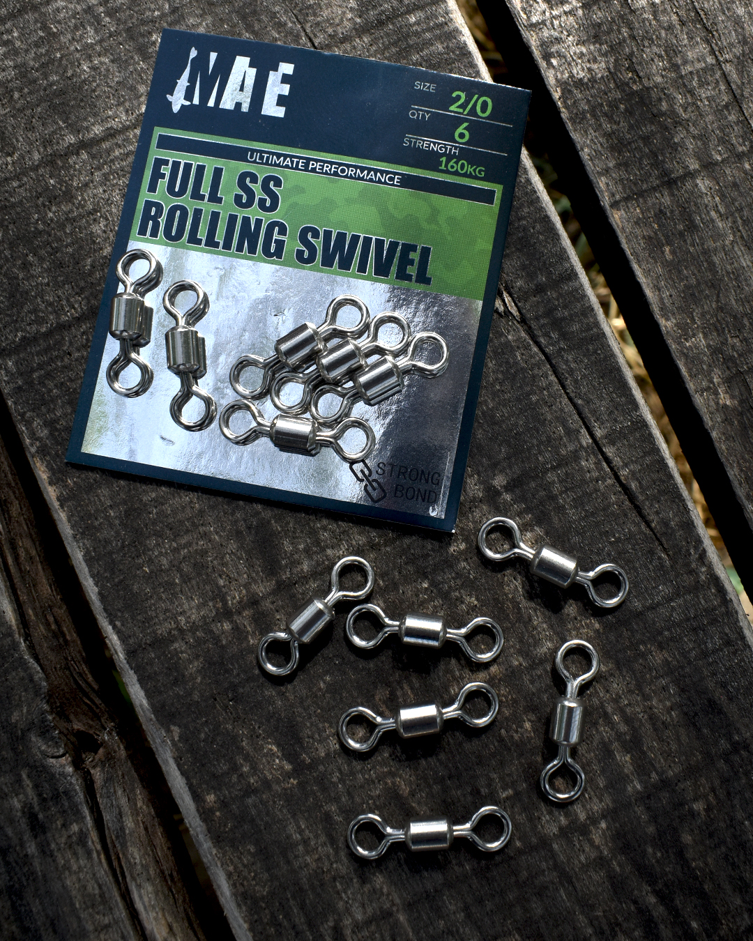 MATE FULL SS ROLLING SWIVEL
