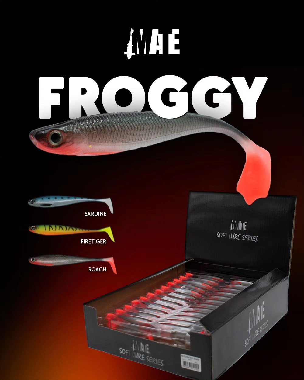 MATE FROGGY SHAD 9cm
