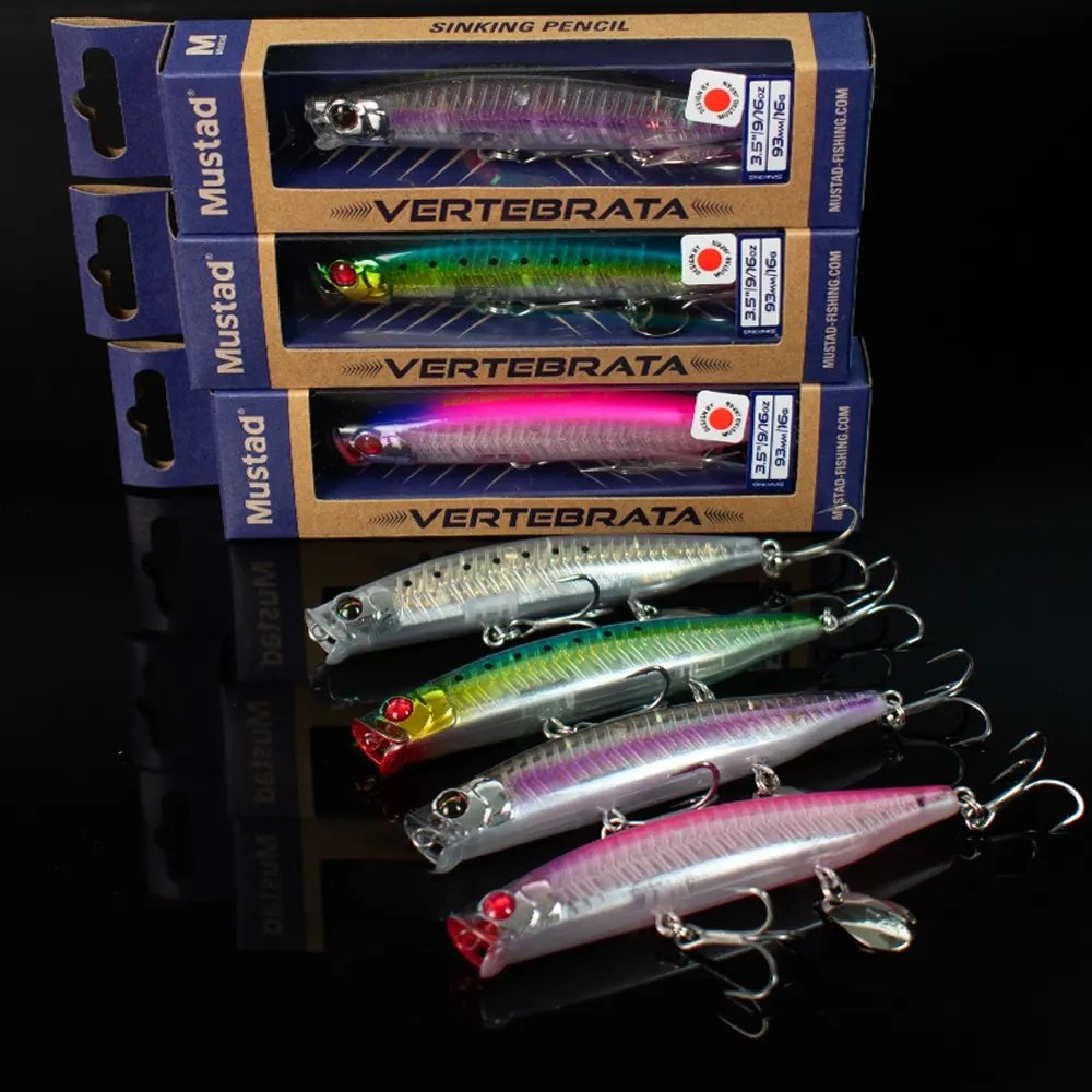 MUSTAD VERTEBRATA SINKING PENCIL 70mm