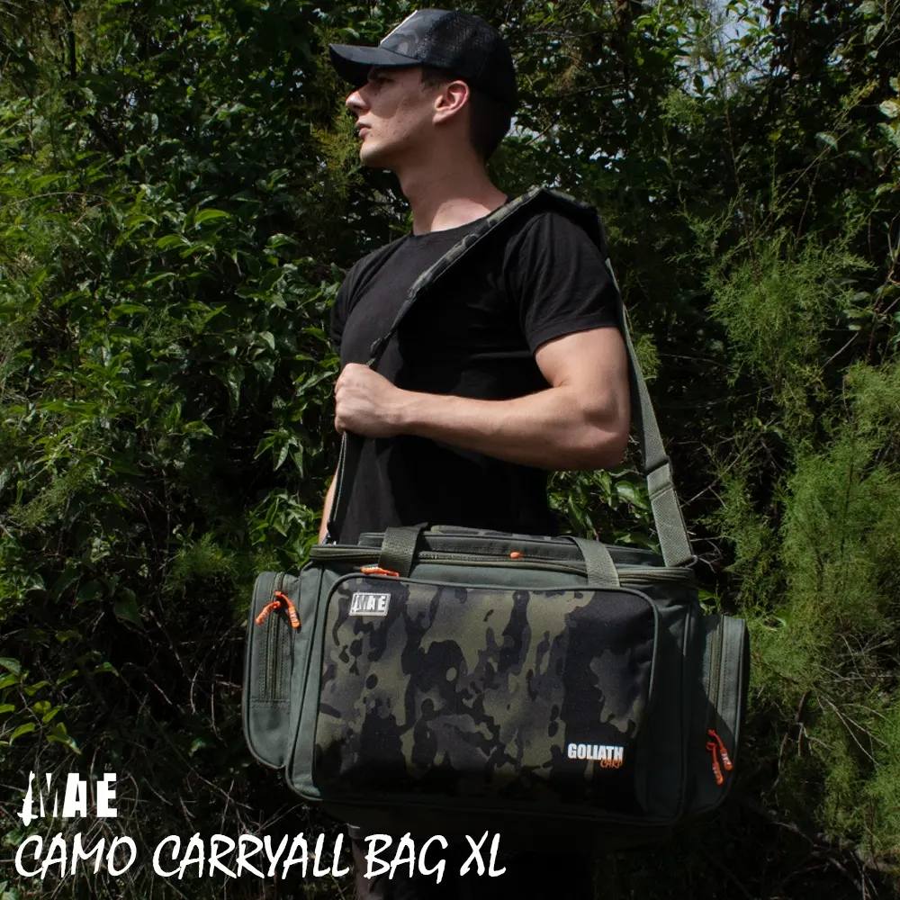 MATE GOLIATH CARP CAMO CARRYALL BAG XL