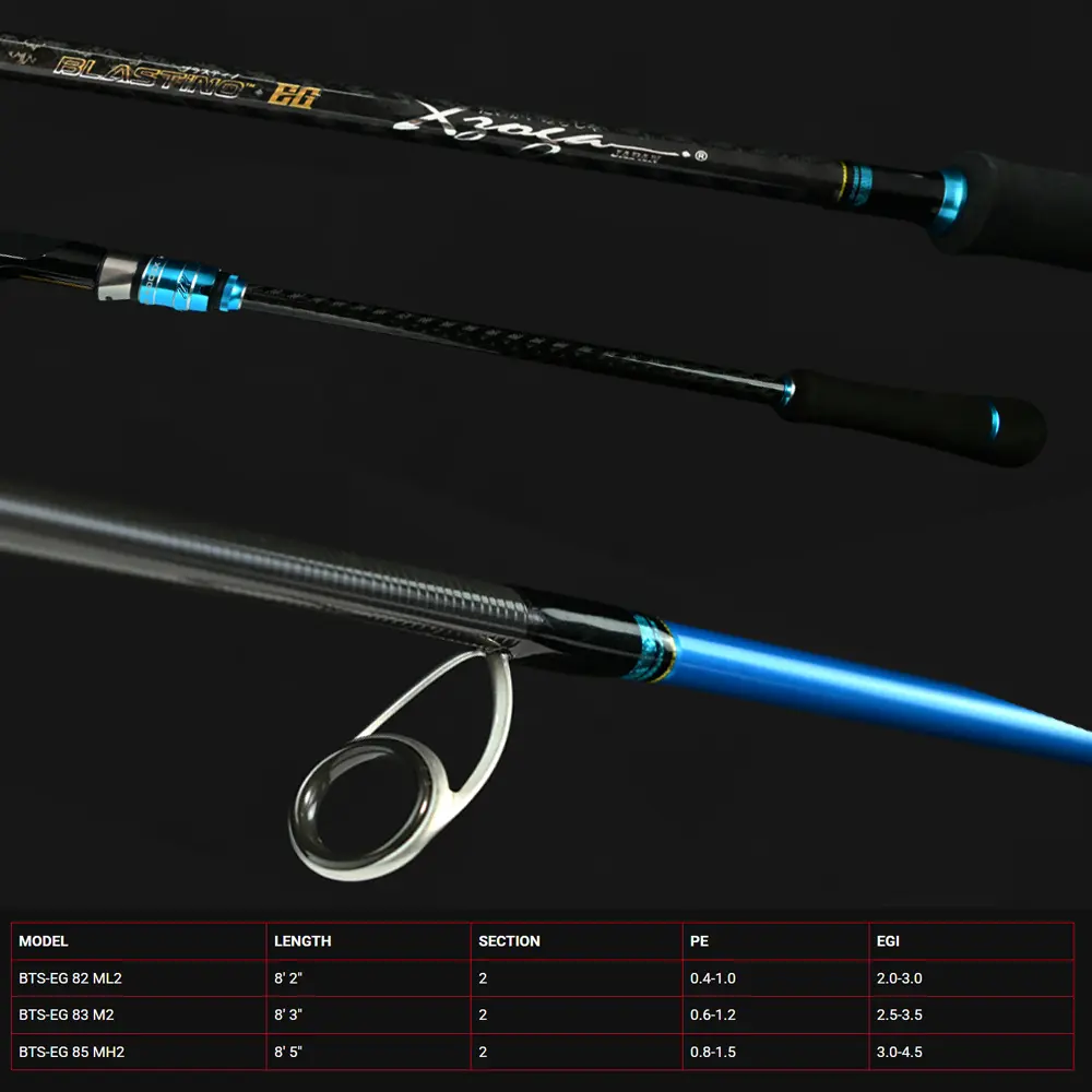XZOGA ROD BLASTINO EGI – 8’2ft, 250cm, BTS-EG 82ML2
