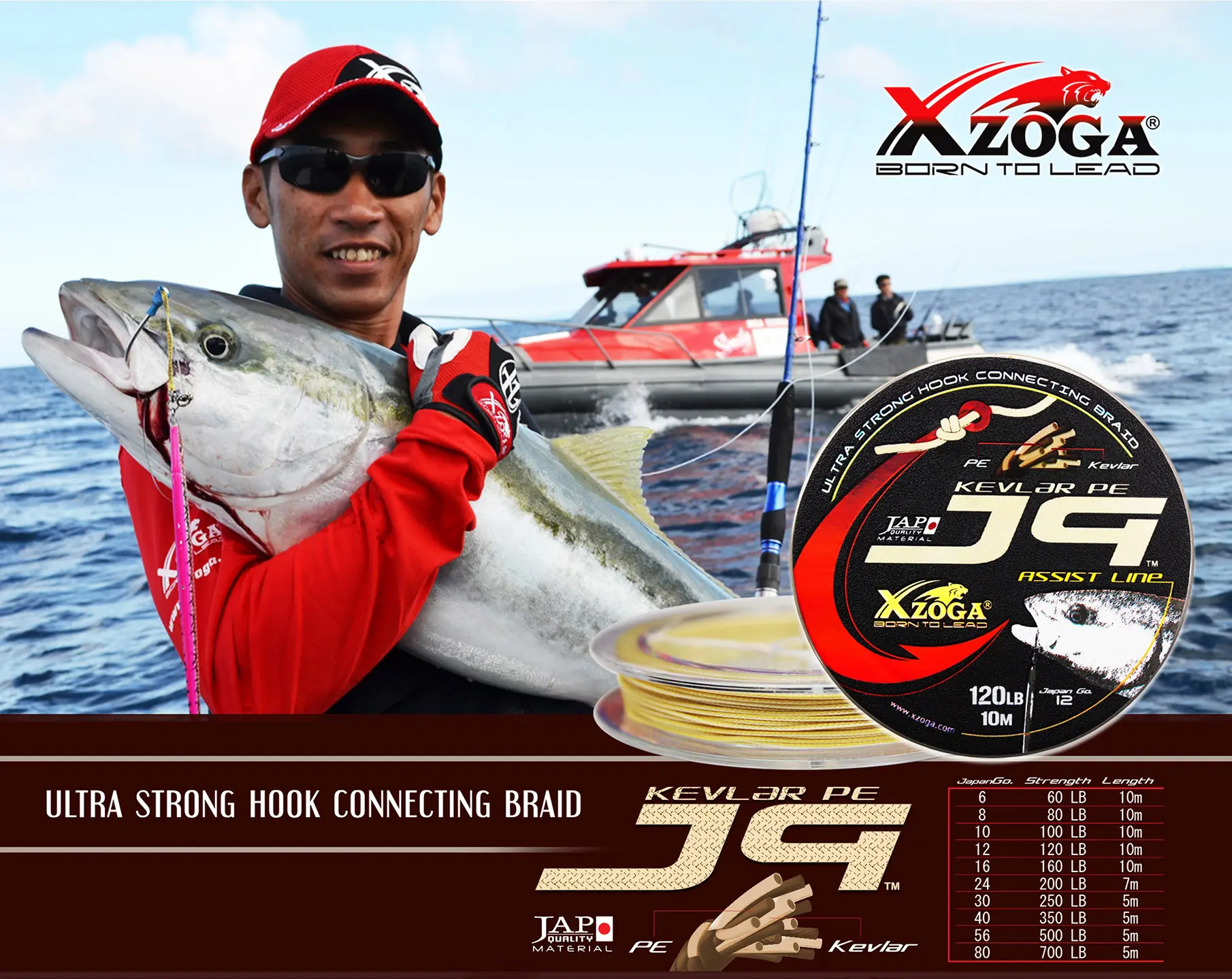 Xzoga KEVLAR+PE 100%