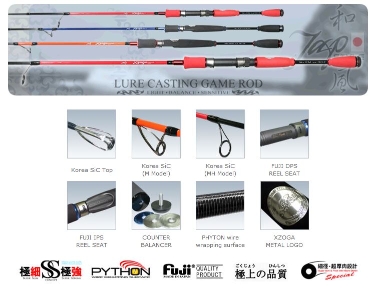 Xzoga JAPAN STYLE – S 85MH2 #PE1.5 256cm Max 60g