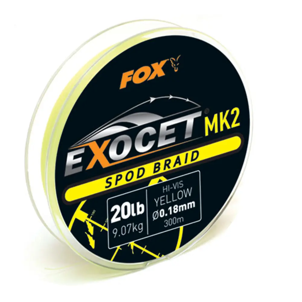 FOX EXOCET MK2 SPOD & MARKER BRAID 0.18mm/20lb x300m