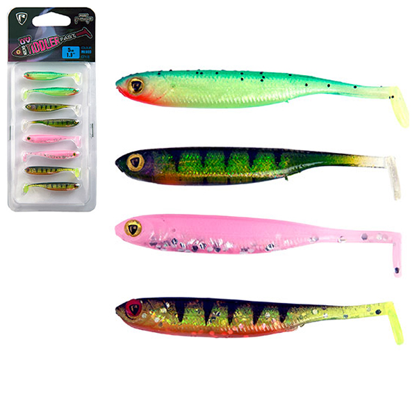 Fox Rage UV Micro Tiddler fast 5cm x 8pcs