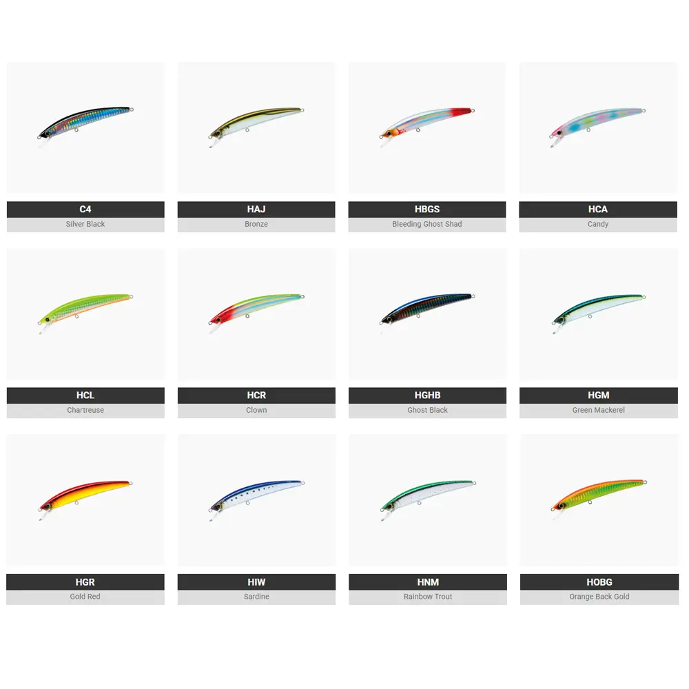 YO-ZURI CRYSTAL MINNOW DEEP DIVER FLOATING 110mm