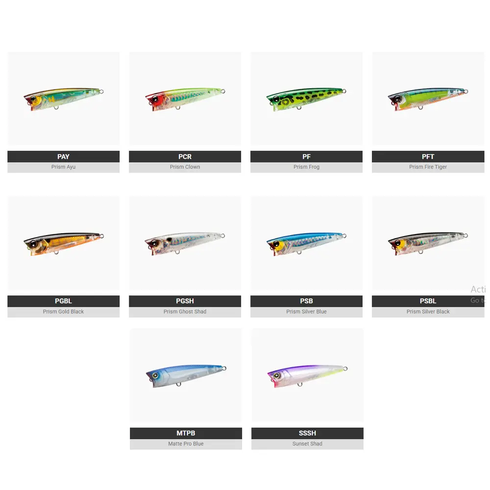 YO-ZURI 3DB POPPER FLOATING 75mm