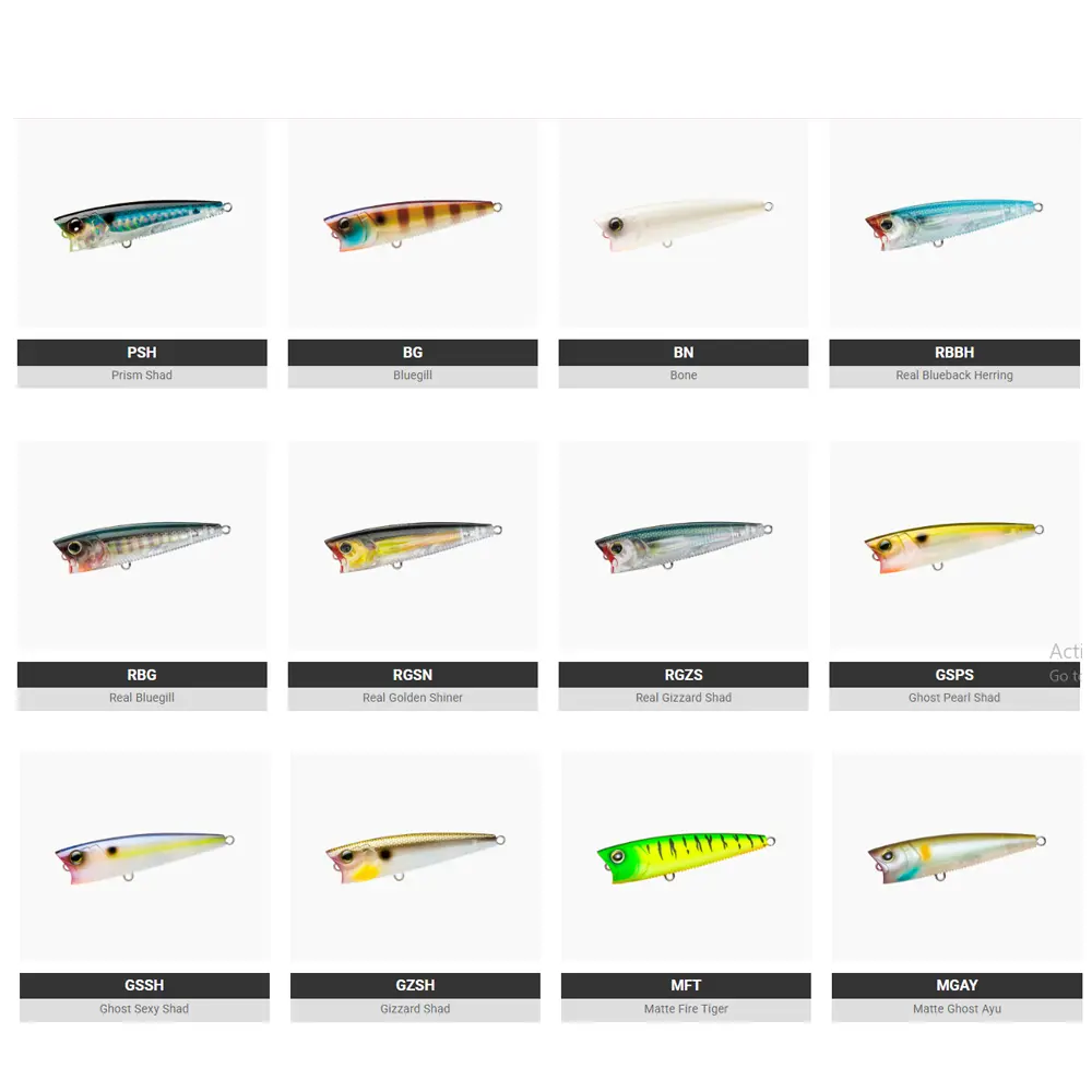 YO-ZURI 3DB POPPER FLOATING 75mm