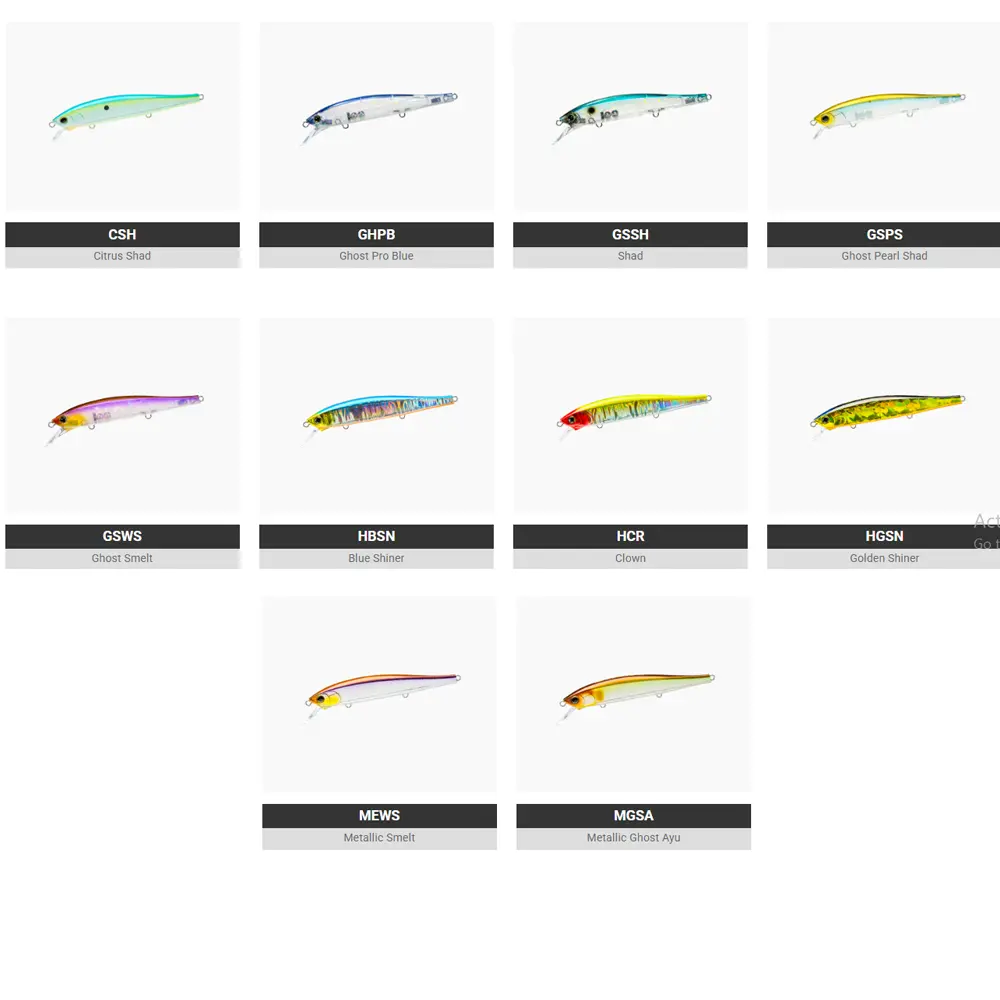 HARDCORE MINNOW FLAT 130 FLOATING 130mm