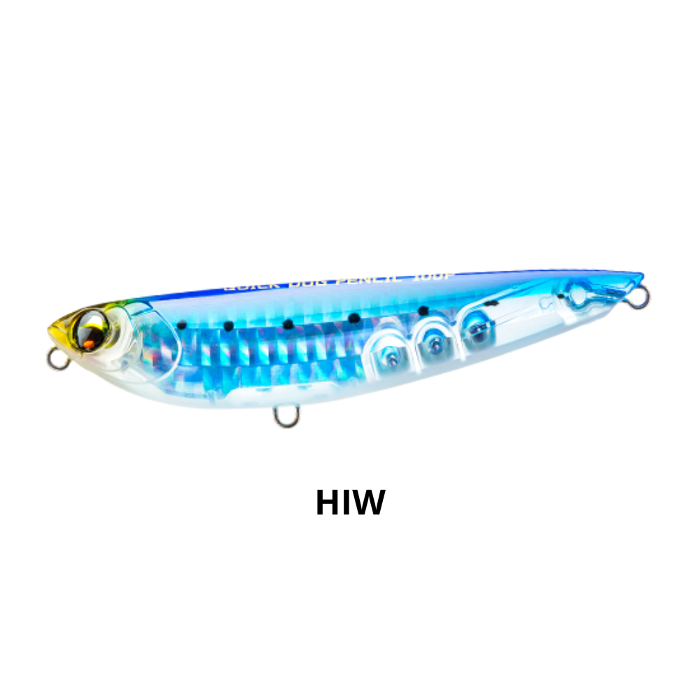 DUEL L-BLUE QUICK DOG PENCIL 100 FLOATING 100mm