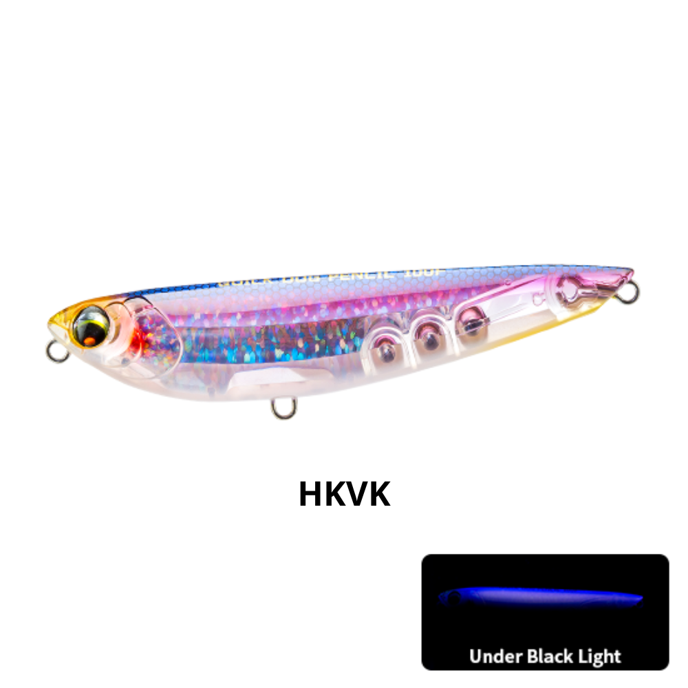 DUEL L-BLUE QUICK DOG PENCIL 100 FLOATING 100mm