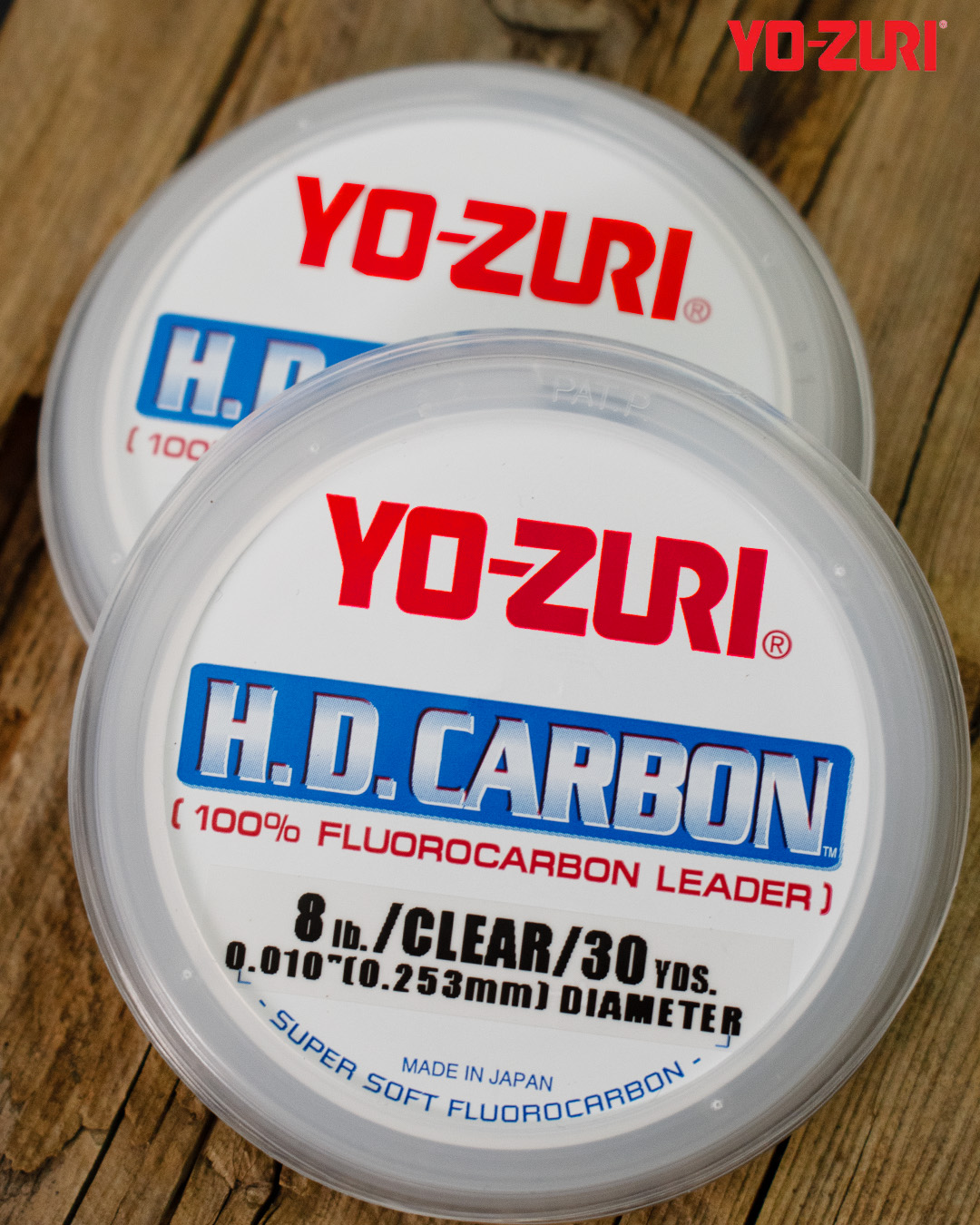 YO-ZURI H.D.CARBON FLUOROCARBON 100% LEADER 30YDS