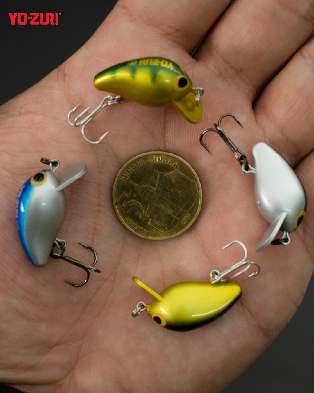 YO-ZURI SNAP BEANS SINKING 25mm