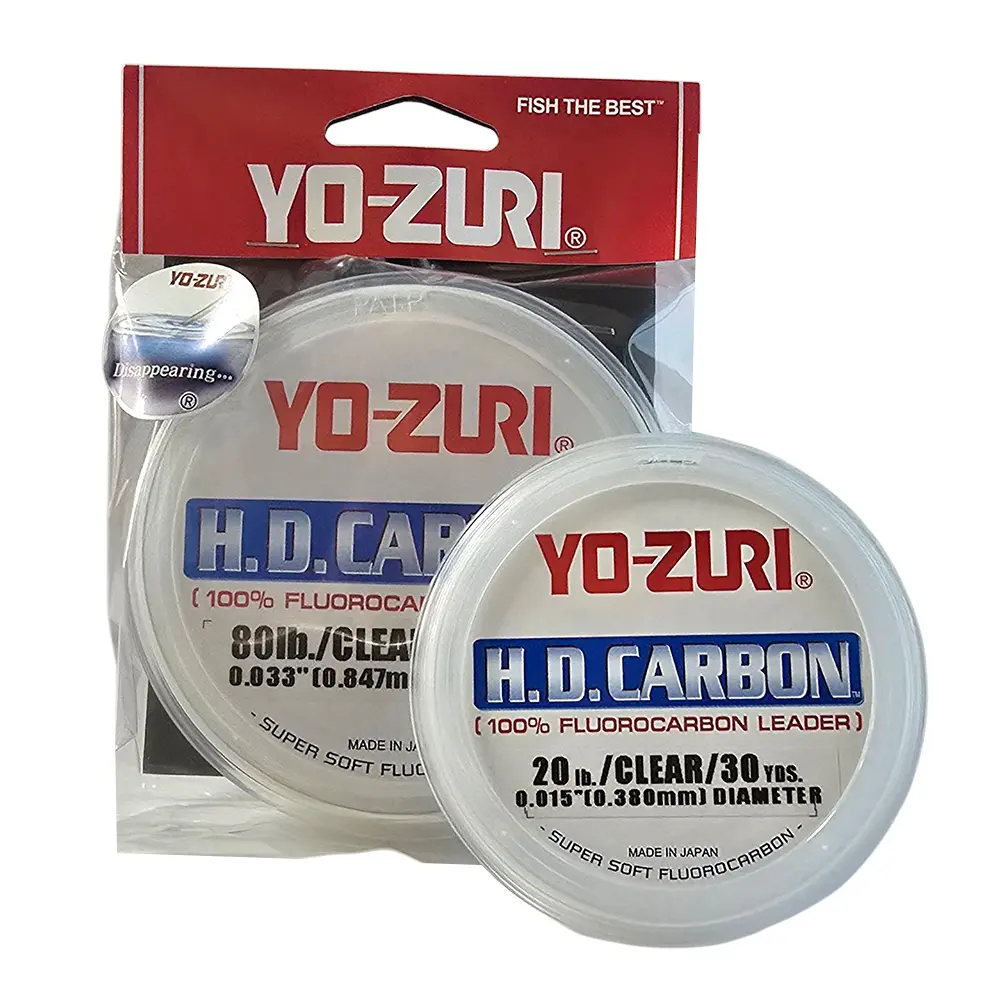 YO-ZURI H.D.CARBON FLUOROCARBON 100% LEADER 30YDS