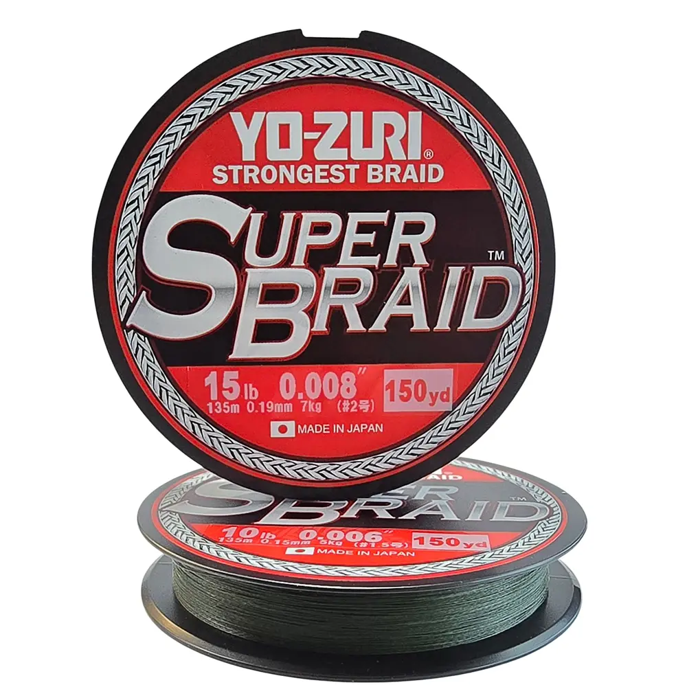 YO-ZURI SUPERBRAID 150YDS DG