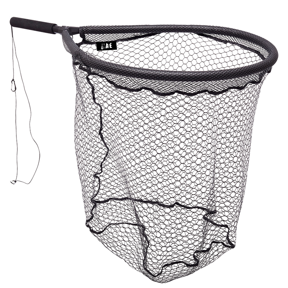 MATE PRO FLOATING LANDING NET RUBBER MASH  M 40X50X50CM