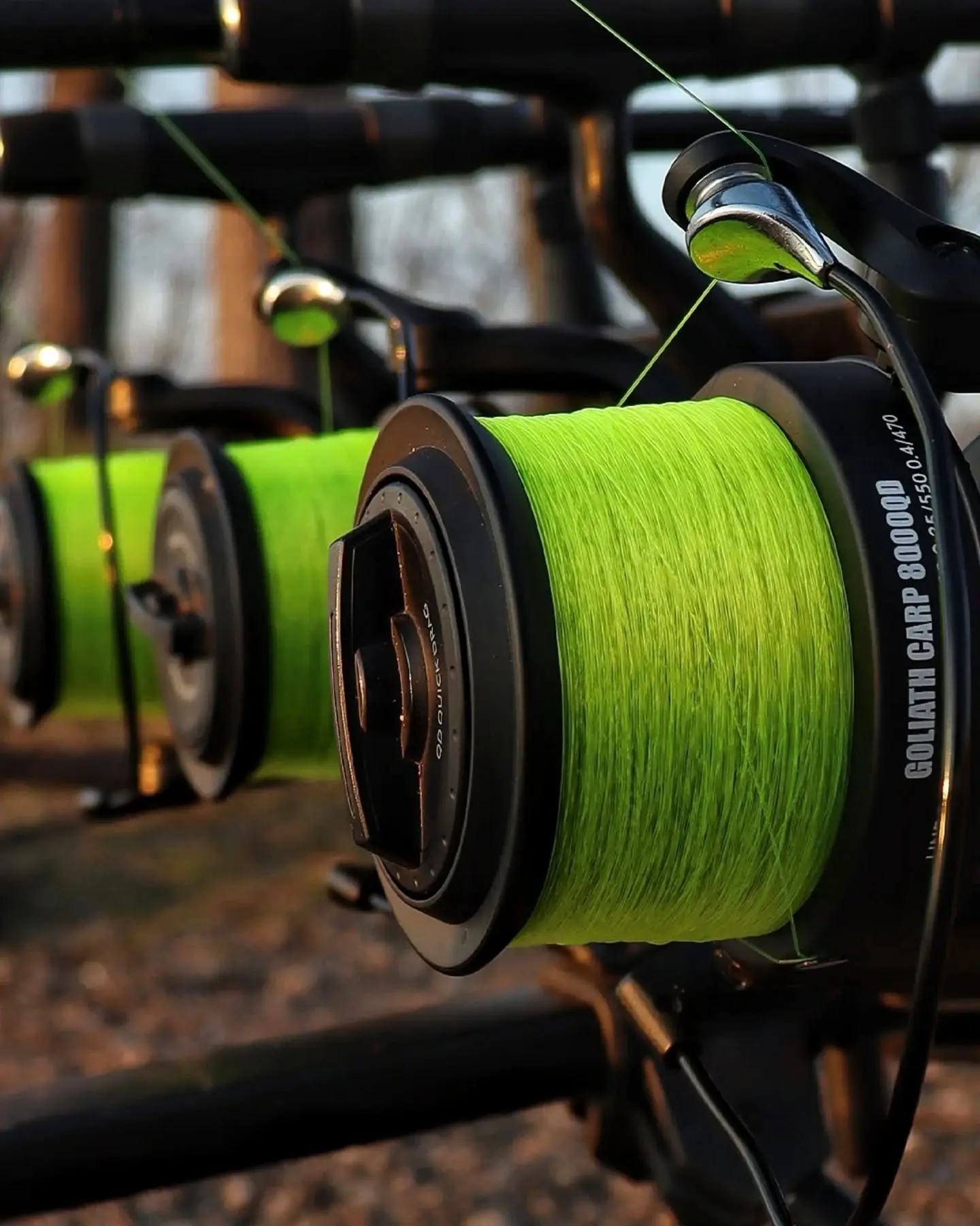 MATE GOLIATH HI-VIS CARP LINE 1000m