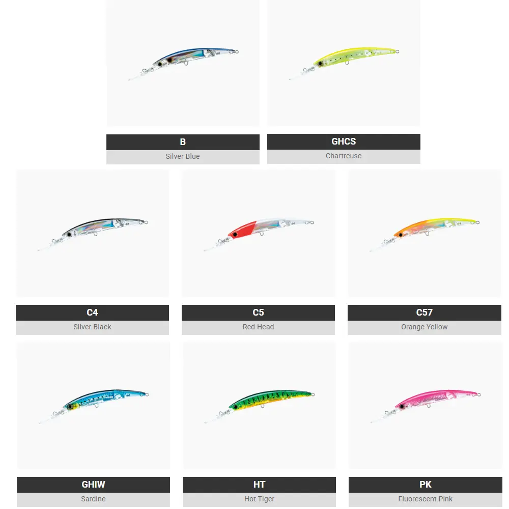 YO-ZURI CRYSTAL 3D MINNOW DEEP DIVER JOINTED 130mm