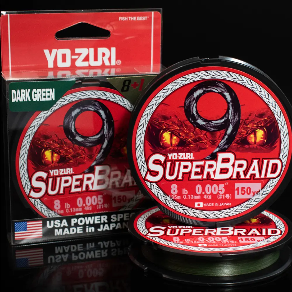 YO-ZURI SUPERBRAID 9 150YDS DG