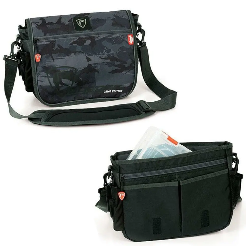 FOX RAGE Camo messenger bag inc 2x med