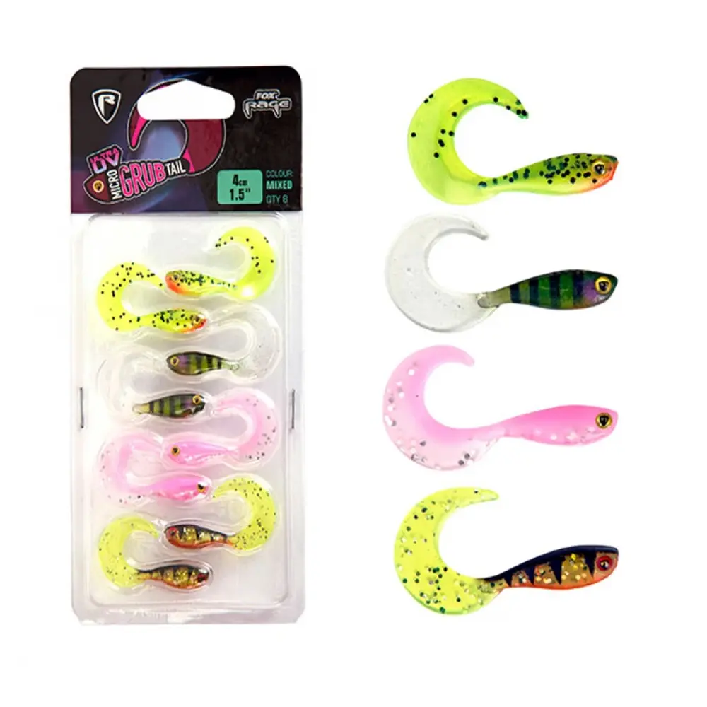 Fox Rage UV Micro fry 4cm x 8pcs