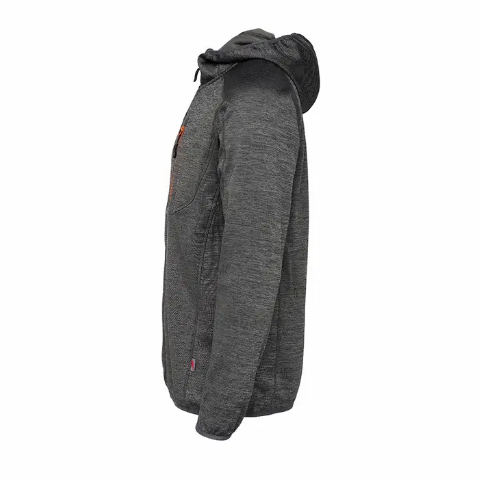 SIE TECH HOODIE  PEWTER GREY MELANGE “S”