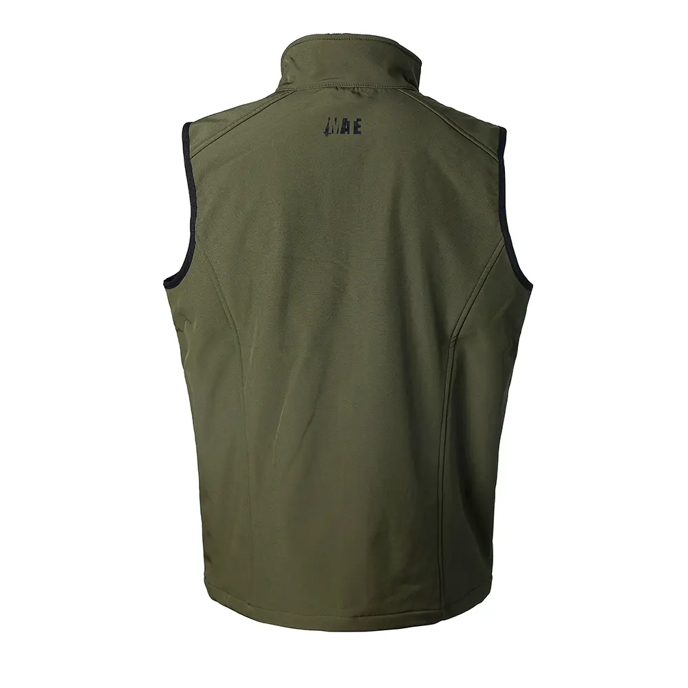MATE SHELL&FLEECE VEST GREEN