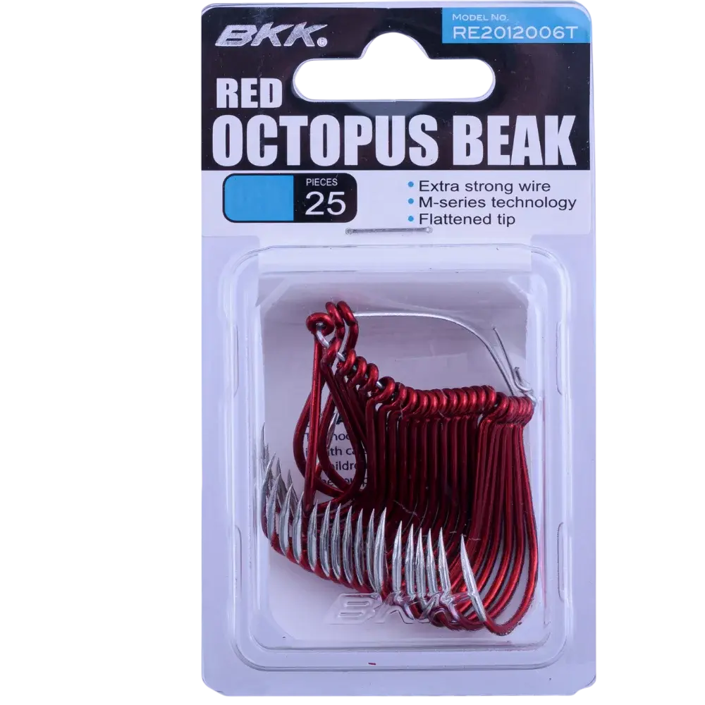 BKK RED OCTOPUS BEAK (B-25) #6/0