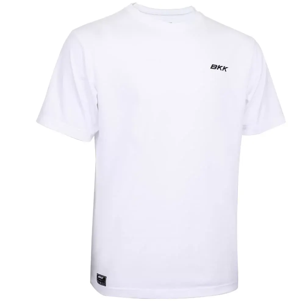 BKK SHORT SLEEVE CASUAL SHIRT-BRAND VALUES GT-WHITE