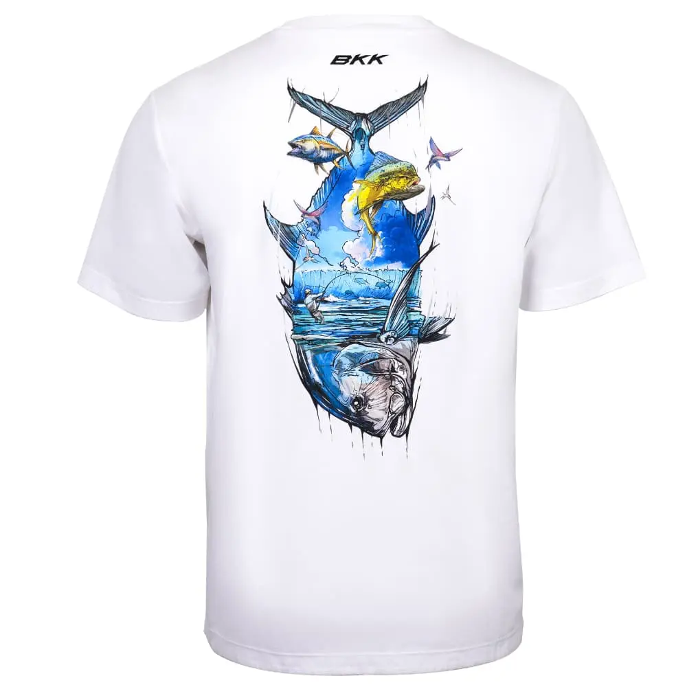 BKK SHORT SLEEVE CASUAL SHIRT-BRAND VALUES GT-WHITE