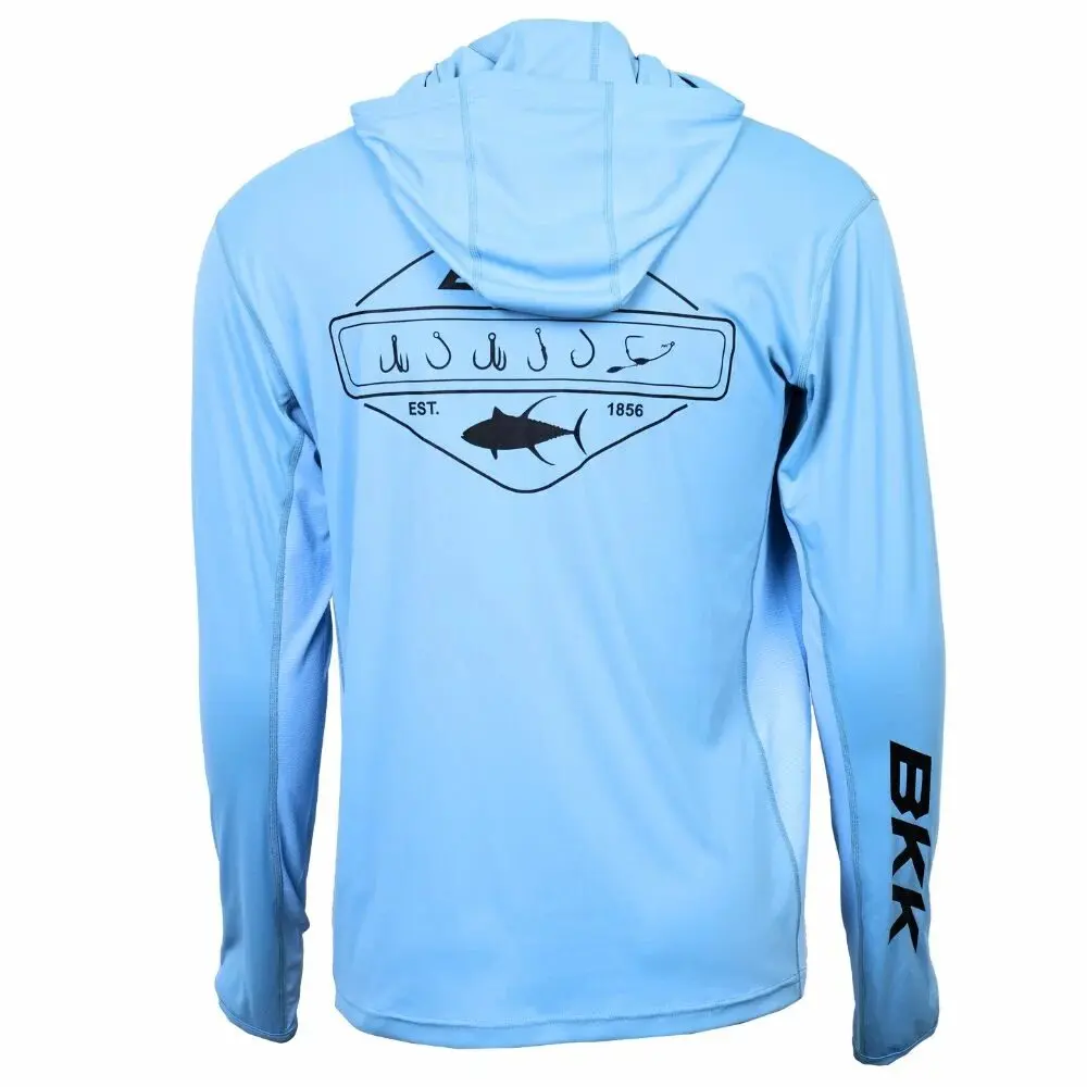 BKK LONG SLEEVE PERFORMANCE SHIRT-LEGACY-LIGHT BLUE