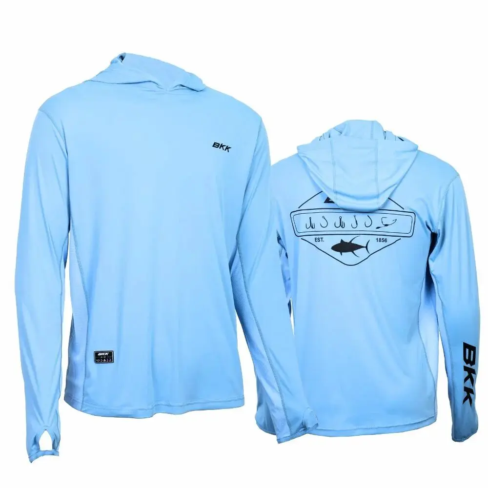 BKK LONG SLEEVE PERFORMANCE SHIRT-LEGACY-LIGHT BLUE