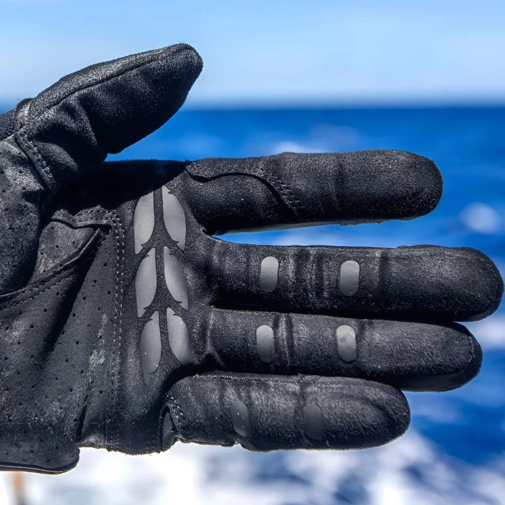 BKK NEW Full Finger Gloves,Black