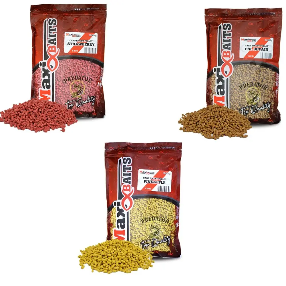 Maxi Baits SWEET CARP PELLET  4 MM 800 GR