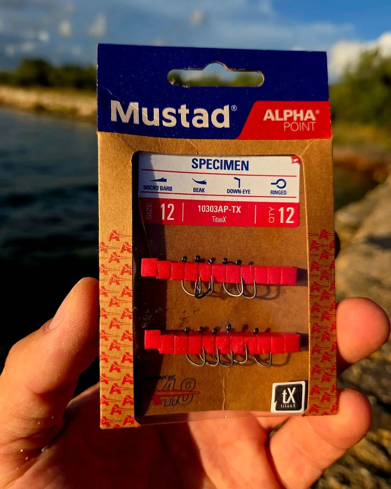 Mustad ALPHA POINT SPECIMEN HOOK