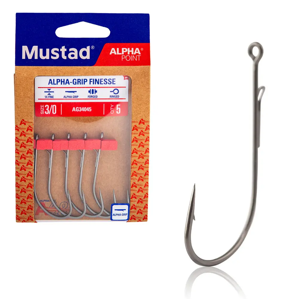 Mustad Alpha-Grip Finesse
