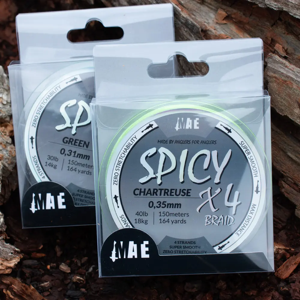 MATE-SPICY X4  BRAID GREEN 150m
