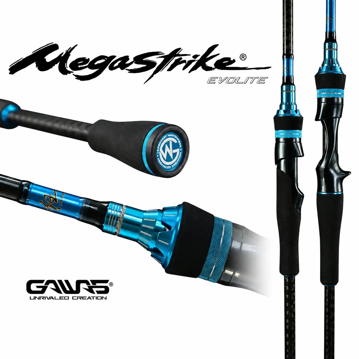 Gawas ROD  FUJI MEGASTRIKE MS-EVO 70 MHF2 Spinning